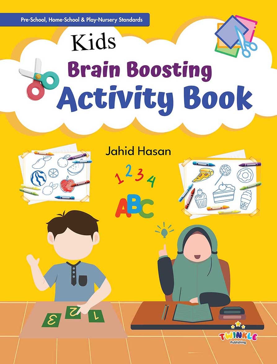 kids brain boosting activity book